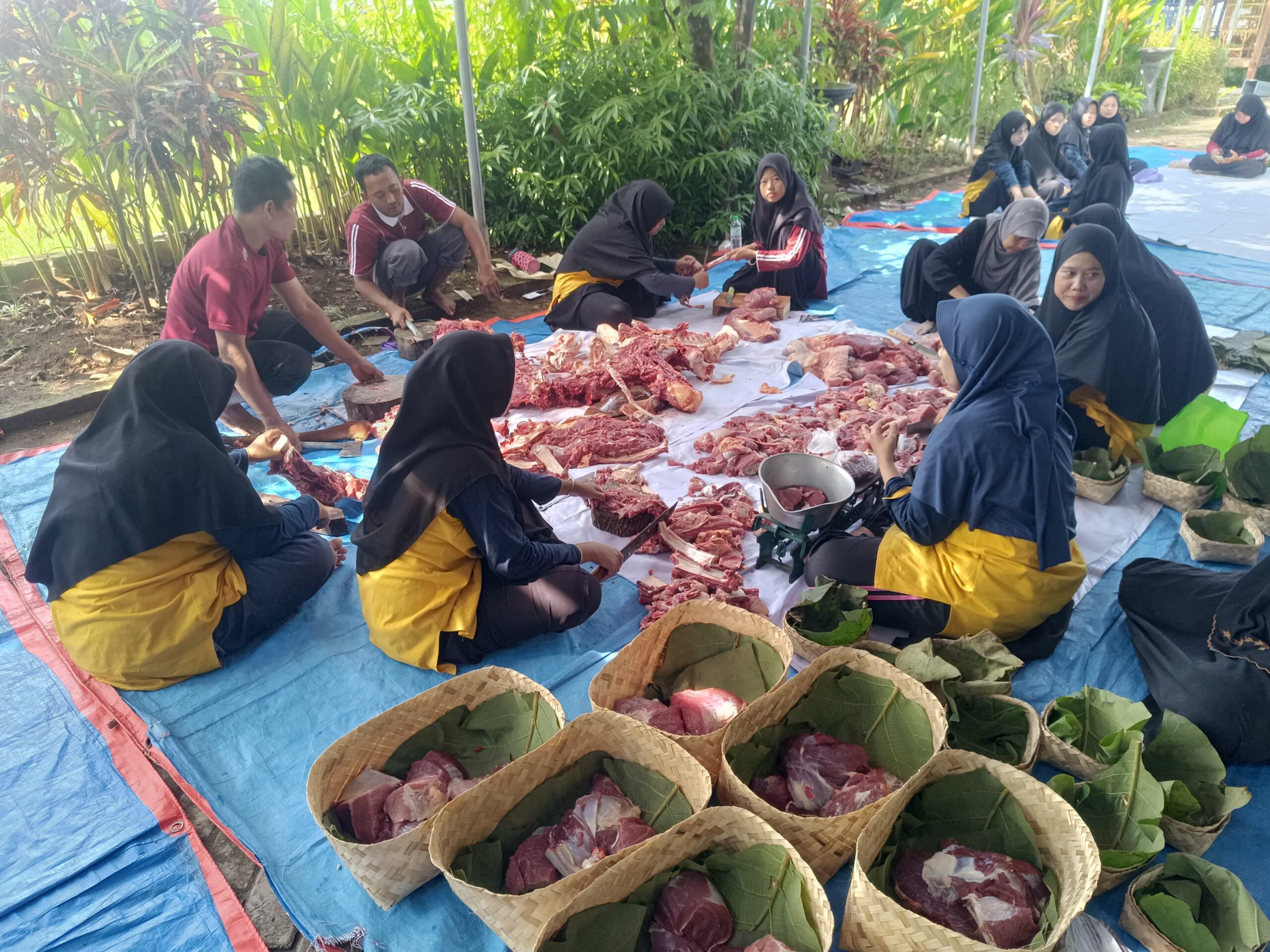 Qurban Penuh Berkah, SD Mudabo Tebarkan Kepedulian dan Edukasi Lingkungan