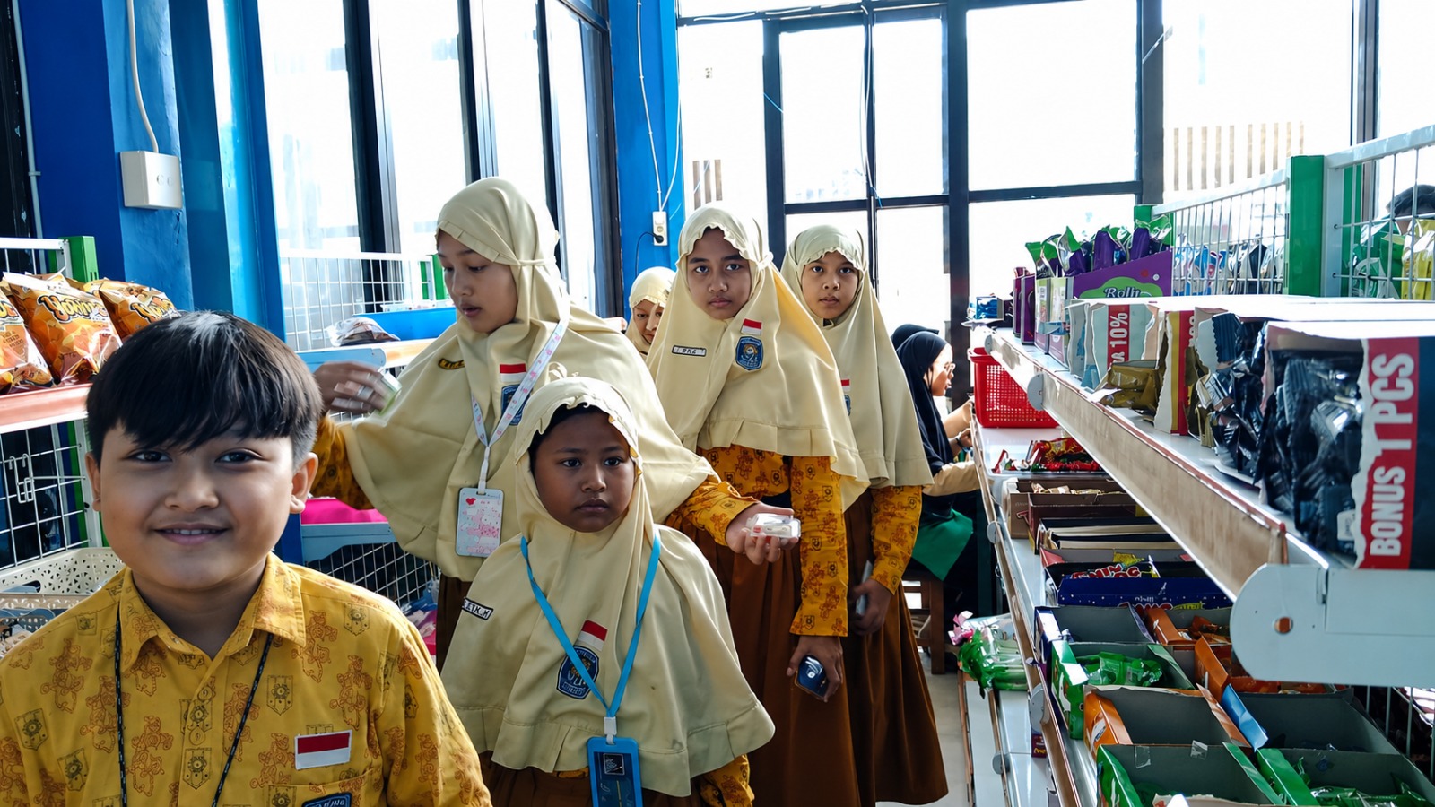 Wajah Baru Kantin SD Muhammadiyah 2 Bojonegoro: Makin Nyaman, Bersih, dan Serba Digital!